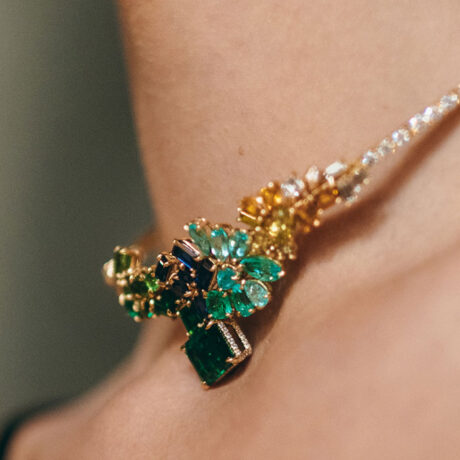 Diamond Necklace Ruby